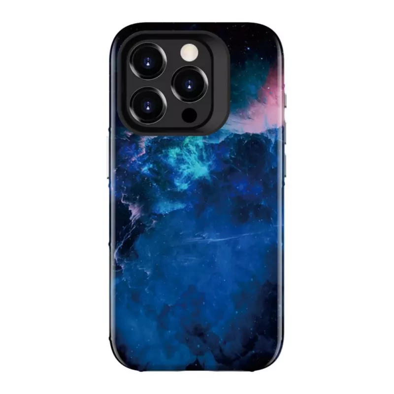 Evelatus Apple iPhone 15 Pro Max soomuskaitseümbris TPU+PC galaktika trükiga