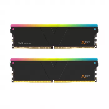 V-Color Manta XSky RGB 16GB DDR5-6000 CL30 EXPO mälumoodul, must