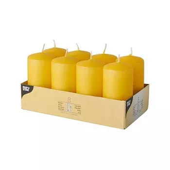 PAPSTAR kullakollane sammas-küünal 10 cm