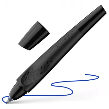 Schneider Breeze Rollerball Pen Musta Kere Sinine Tint 0,6 mm