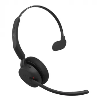 Jabra Evolve3 45 Mono Link 390A juhtmega kõrvaklappide komplekt Microsoft Teamsile, USB-A, must