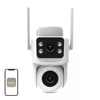 MOES WCM-Q29 8MP kahe objektiiviga Wi-Fi IP-kaamera