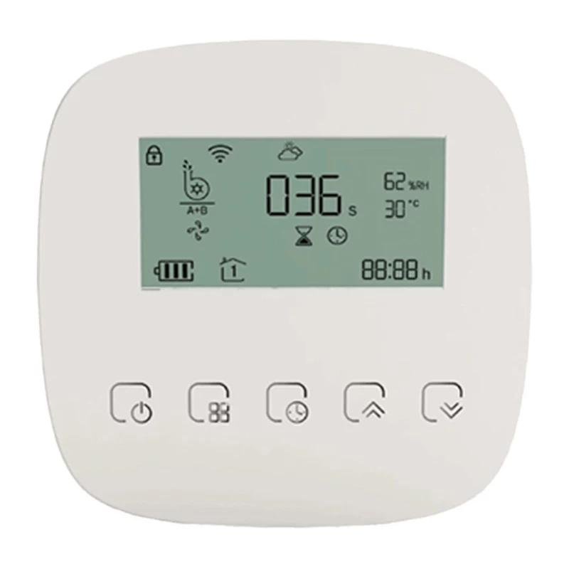 MOES WWP-BY-908 Wi-Fi 2-kanaliline niisutuspumba kontroller