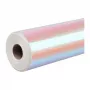 HTVRONT holograafiline isekleepuv kile, 30,5 cm x 90 cm (roosa-lilla)