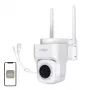 MOES WCM-B66 3MP väli Wi-Fi IP-kaamera AI inimtuvastusega, täisvärviline öönägemine, panoraam/kallutus, kahesuunaline audio, IP66 ilmastikukindel
