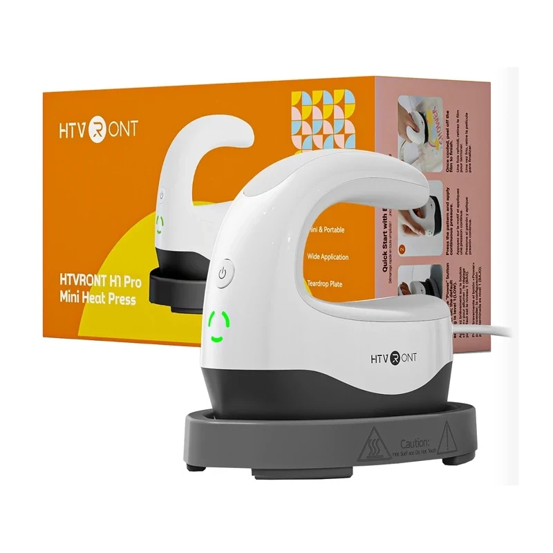 HTVRONT Mini5 kuumapress (valge)