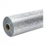 HTVRONT Glitter kuumakandekile, 30,5 cm x 90 cm (hõbedane)