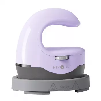 HTVRONT HPM02 Mini4 kuumapress (lilla) - 2,6 x 4,4 tolli keraamilise kattega plaat, 3 temperatuuritaset, automaatne väljalülitus