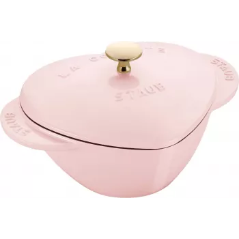 Staub Special Cocotte südamekujuline malmist malmpott 1,75 L roosa