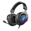 Defender EPIC PRO 7.1 Virtuaalne Surround Sound RGB Mängukõrvaklapid Mikrofoniga, USB, Must
