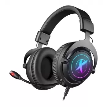 Defender EPIC PRO 7.1 Virtuaalne Surround Sound RGB Mängukõrvaklapid Mikrofoniga, USB, Must