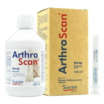 SCANVET ArthroScan siirup - liigeste toidulisand koertele - 500ml