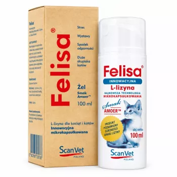 Scanvet Felisa karvapallide tõrje geel kassidele, 100 ml