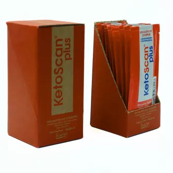 SCANVET KETOSCAN PLUS vedelikulisand veistele, lammastele ja kitsedele – 10 kotikest x 20 ml