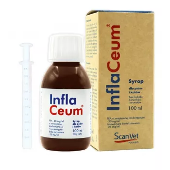 SCANVET InflaCeum vedel liigeste toidulisand koertele ja kassidele, 100 ml