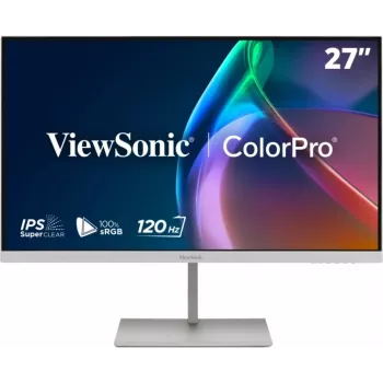ViewSonic VP2766-2K-W 27 inch QHD IPS 120Hz USB-C dokkimismonitor, valge