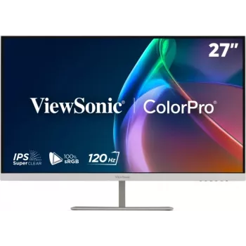 ViewSonic VP2766-2K-W 27 inch QHD IPS 120Hz USB-C dokkimismonitor, valge