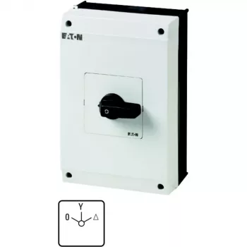 Eaton 207234 T5B-4-8410/I4 korpusega täht-kolmnurklüliti, 63 A, 0-Y-Δ, IP65
