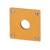 Eaton M22-EY1 kinnitusplaat, kollane, alumiinium, IP65, 72 x 72 mm 216542