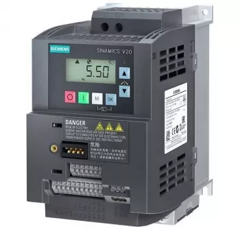 Siemens SINAMICS G120C kompaktne inverter 1,1 kW integreeritud filtriga, 3 AC 380-480 V, IP20, FSAA 6SL32105BB211BV1