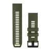 Garmin QuickFit 26 mm silikoonist kellarihm - Olive Drab / Lemon 010-14508-01