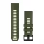 Garmin QuickFit 26 mm silikoonist kellarihm - Olive Drab / Lemon 010-14508-01