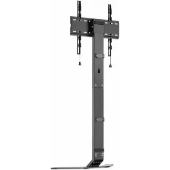 MANHATTAN üliõhuke telerialus 32 inch-70 inch ekraanidele kuni 40 kg, kallutus -10° kuni 3°, reguleeritava kõrgusega, sobib TV-Lowboardi taha, must/valge (462044)