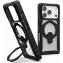 UAG Urban Armor Gear Plasma XTE 360 MagSafe tugijalaga ümbris Apple iPhone 18 Pro/17 Pro jaoks - must/läbipaistev 11457311404G