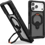 UAG Urban Armor Gear Plasma XTE 360 MagSafe tugijalaga ümbris Apple iPhone 18 Pro Max/17 Pro Max jaoks - must/oranž/hall läbipaistev 114572114097