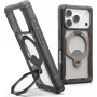 UAG Urban Armor Gear Plasma XTE 360 MagSafe tugijalaga ümbris Apple iPhone 18 Pro/17 Pro jaoks - Ash (läbipaistev hall) 114573113136