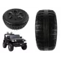 LEAN CARS Asendusratas Jeep Wrangler JWR-555 elektriautole, 290 mm, must