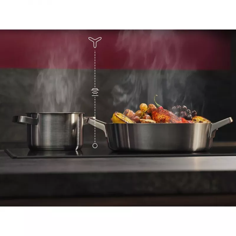 AEG DGE5661HM integreeritud pliidikubu 55 cm roostevaba teras