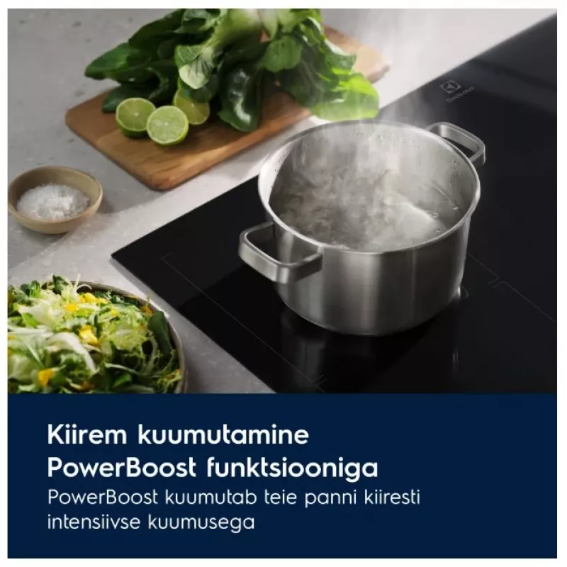 Electrolux LIT60336C 60cm induktsioonpliit 3 keedutsooniga, must