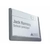 DURABLE Click Sign uksesilt 149x105,5 mm isekleepuv/kruvitav grafiit