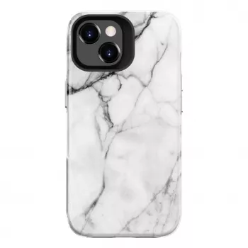 Evelatus Apple iPhone 15 Plus Armor Case TPU+PC Marmorvalge