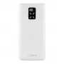 Fixed Zen 20 akupank 20000 mAh LCD-ekraani ja PD 20W väljundiga – valge FIXZEN-20-WH