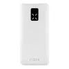 Fixed Zen 20 akupank 20000 mAh LCD-ekraani ja PD 20W väljundiga – valge FIXZEN-20-WH