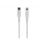 Fixed vedel silikoon USB-C - Lightning kaabel 2 m valge FIXDLS-CL2-WH