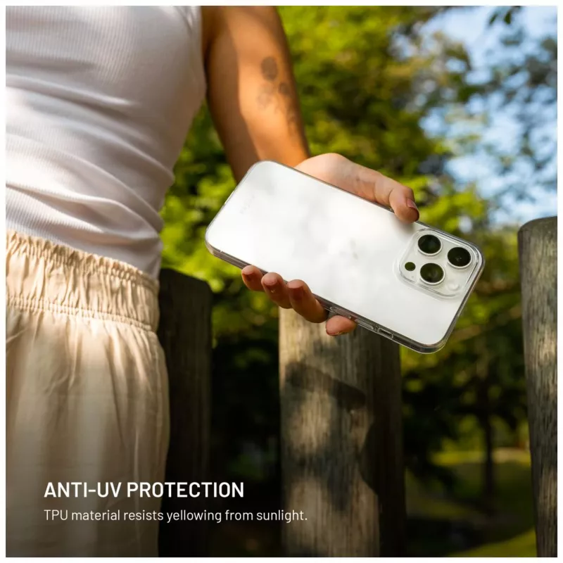 Fixed Story tagumine kate Xiaomi Redmi Note 15 Pro 5G jaoks - läbipaistev TPU