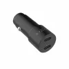 Fikseeritud kahe USB-C autolaadija 65W PD 3.0