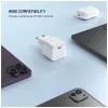 Fikseeritud mini GaN toiteadapter USB-C väljundiga ja PD-toega, 65W