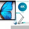 IRIScan Visualizer 7 Dyslexic - A3 lauaalune skanner, 13MP, USB, Arctic Blue/Silver