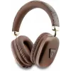 GUESS Bluetooth 5.3 kõrvaklapid üle kõrva, 4G Triangle logoga, pruun