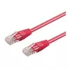 Wentronic 1m Cat6 RJ-45 võrgupatch-kaabel, kullatud, magenta 95261