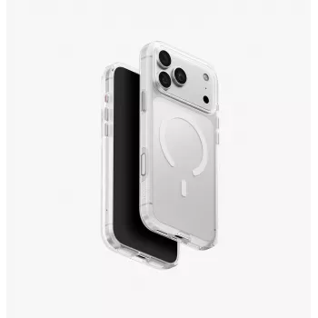 UNIQ Clario Magclick laadimisega läbipaistev ümbris iPhone 18 Pro Max / 17 Pro Max jaoks