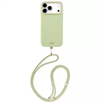 UNIQ Coehl Mirelle MagSafe ümbris iPhone 17 Pro Max jaoks - roheline lilleline