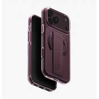 UNIQ Heldro Air MagClick laadimiskomplekt iPhone 18 Pro Max / 17 Pro Max jaoks - Burgundy