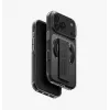 UNIQ Heldro Air ümbris iPhone 18 Pro / 17 Pro jaoks MagClick laadimisega, toonitud suitsuvärvi