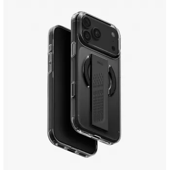 UNIQ Heldro Air iPhone 18 Pro Max / 17 Pro Max Magclick laadimiskorpus Tinted Smoke