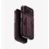 UNIQ Heldro Air MagClick laadimiskomplekt iPhone 18 Pro / 17 Pro jaoks - Burgundia